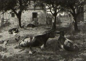 Farmyard Scene Farmyard Scene