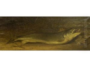 Untitled - Trout by Thomas Mower Martin