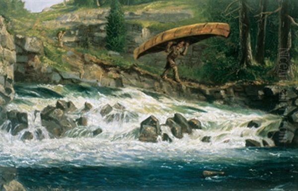On The Portage, Northern Ontario - view 1