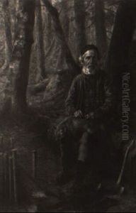 The Old Trapper by Thomas Mower Martin