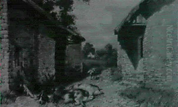 Barnyard In Devonshire, England - view 1