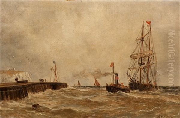Dover Harbour, Delaware And An American Puffer (2 Works) - view 1
