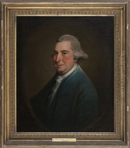 Half-length Portrait Of John Howard In Blue Coat