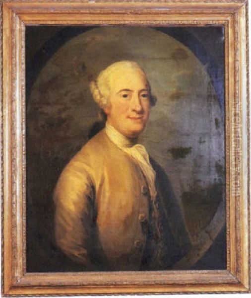 Portrait Of Thomas Lord Drumlanrig In A Cream Jacket And White Cravat - view 1
