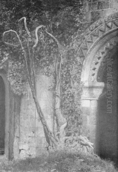 Archway To The Canterbury Cathedral Baptistry - view 1