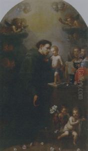 A Vision Of Saint Anthony Of Padua