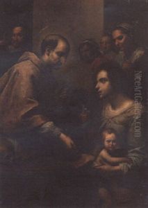 A Saint Distributing Alms
