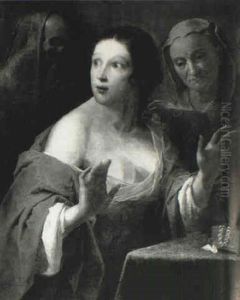 Death And The Maiden by Giovanni Martinelli
