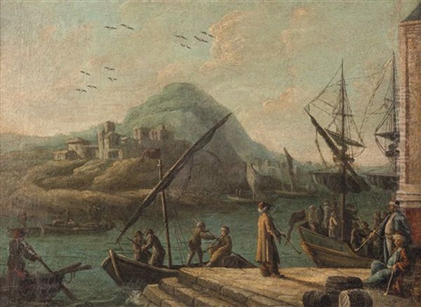Paesaggio Portuale; Paesaggio (2 Works) - view 1