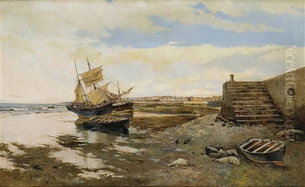 Barcos En Un Puerto Del Norte - view 1