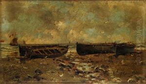 Barcas En La Playa