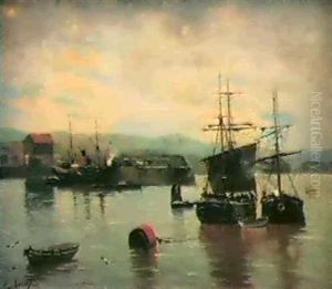 Puerto De Aviles by Juan Martinez Abades
