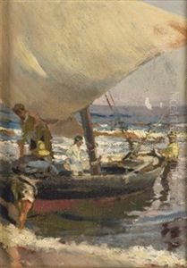 Barcas En La Playa