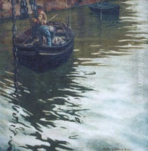 La Vuelta De La Pesca by Enrique Martinez Cubells y Ruiz