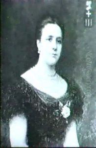 Retrato De Dama by Salvador Martinez Cubells