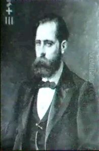 Retrato De Caballero by Salvador Martinez Cubells