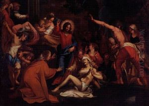 Resurreccion De Lazaro by Ambrosio Martinez Del Busto