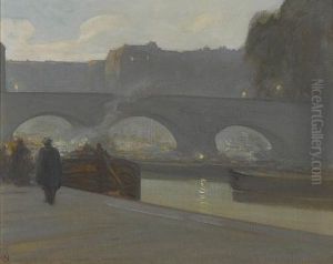 Pont Neuf, Paris by Xavier Martinez