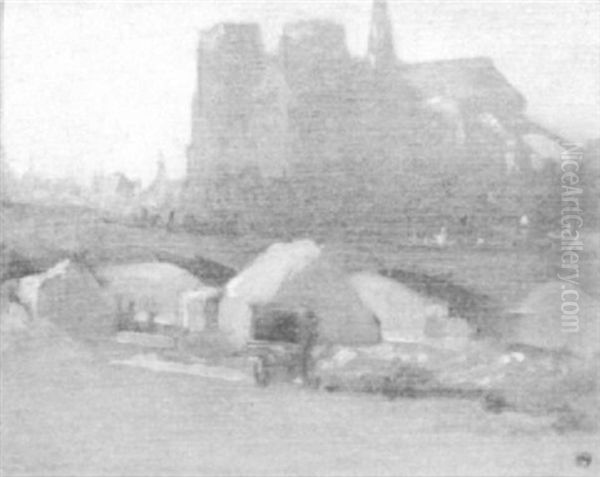 Figures By The Aqueduct - view 1