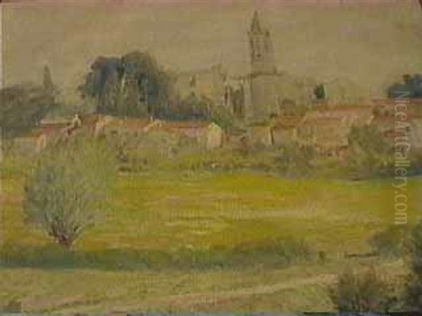 Mustard Fields, Normandy - view 1