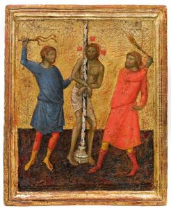 Geiselung Christi by Simone Martini