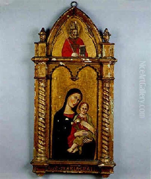 Madonna And Child With Saint - view 1