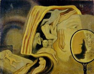 Lo Specchio Di Venere Afrodite by Alberto Martini
