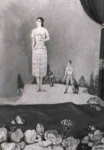 Madre E Figlio In Giardino