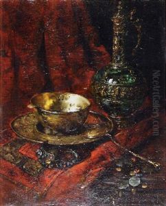 Nature Morte Aux Bijoux Orientaux