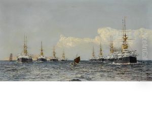 The Channel Fleet by Edoardo de Martino