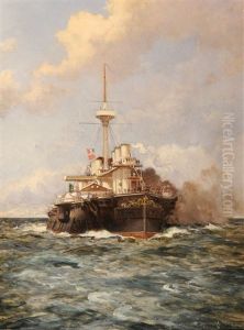 Vapor En El Mar by Edoardo de Martino