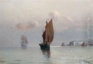Fishing Boats Returning To Harbour
