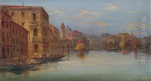 Blick In Den Canale Grande Von Venedig - view 1