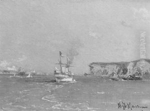 The Royal Yacht "ophir" Approaching A Port During Her 1901 World Tour thumbnail