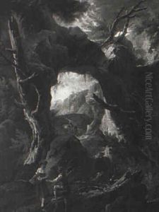 Rugged Landscape With Figures Rugged Landscape With Figures