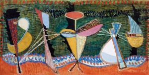 Playing Cicadas by Janos Martinszky