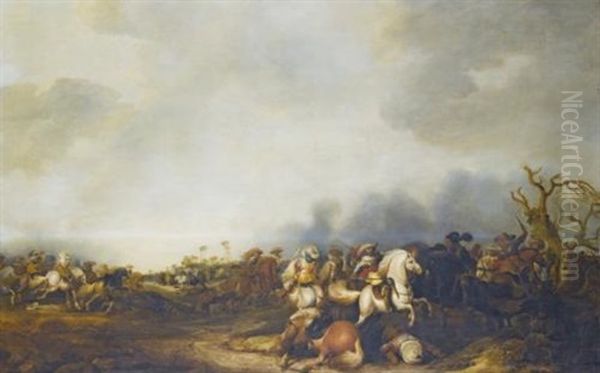 A Cavalry Battle - view 1