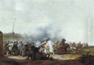 A Cavalry Skirmish A Cavalry Skirmish