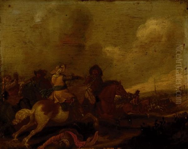 Battle With Horsemen - view 1