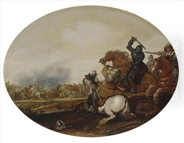 A Cavalry Battle - view 1