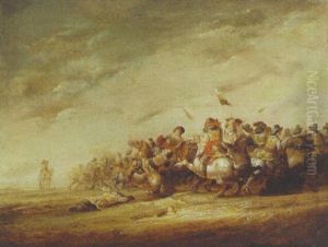 A Cavalry Skirmish A Cavalry Skirmish
