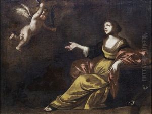 Saint Catherine Of Alexandria by Giuseppe Marullo