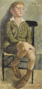 Ragazzo Seduto by Piero Marussig