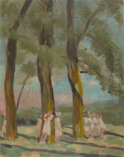 Ohne Titel (madchen Im Wald) - view 1