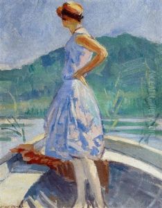 Sommerliche Bootspartie by Jacqueline Marval