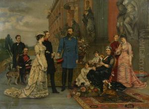 Royal Family Portrait by Joseph Bernhardt