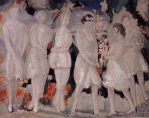 Les Jeunes Filles En Fleurs by Jacqueline Marval