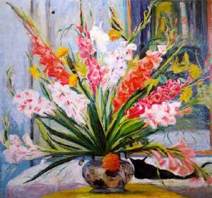 Vase De Glaieuls by Jacqueline Marval