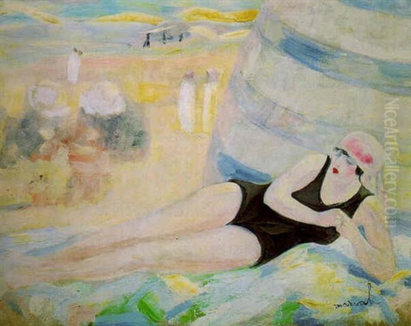 Baigneuse Et Enfants - view 1
