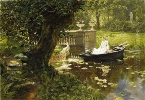 Im Dusseldorfer Hofgarten by Gustav Marx